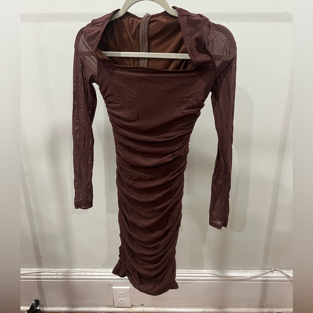 Slinky midi dress